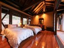 【離れ ザ・ハウス】 シモンズ製のベッドで心地よい眠りを