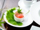 【Dinner】苺のジェラート(一例)