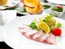 【Dinner】鮮魚のカルパッチョ(一例)