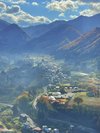 【山寺】山寺からの景色