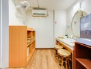 別館ホテルワイナリーヒル 貸切温泉 さくらの湯 脱衣所(2名利用・事前予約制・有料)