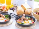 朝食一例