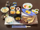 【朝食】和定食/予約状況により和定食となります。