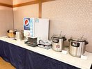 ドリンクバー完備♪