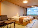 和室ツインベッド一例