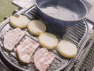 #朝食 地元食材の自然の恵みを存分に味わえるメニューをご用意しております。