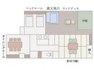 別邸「月の匠」の露天風呂付和洋室「橘」