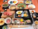 春のご夕食・ワンランク上の会席「花の膳」の一例)