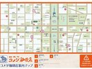 コメダ案内地図