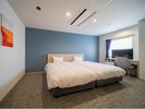 【プレミアムツインルーム】バス・トイレは独立設計となっております。(禁煙のみ)