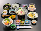 旬の味覚を、お得な価格で気軽に楽しむ会席料理一例。