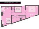 フォションスイート 平面図