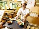 【夕食マルスコイバイキング】会場内寿司処「嘉兵衛」