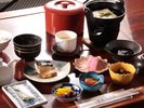 【朝食一例】京都らしい和朝食が並びます