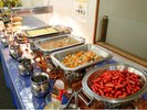 朝食バイキング
