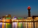周辺観光/【ベイサイドプレイス博多】綺麗な夜景が広がる夜のみなとも見どころの一つ/提供:福岡市