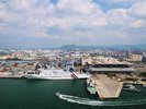 アクセス/【博多港 国際ターミナル】海外とのフェリー航路を結ぶ港(公共交通機関30分)/提供:福岡市
