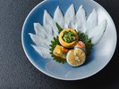 【月花】<2026年夏献立>「穴子の薄造り」をご用意。※一例