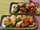 ハーブ鶏の粕漬焼き/ハーブ鶏の幽庵焼き