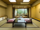 【和室一間|中庭側】日本庭園ビュー■眺望なし(禁煙|12.5畳)