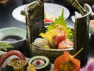 竹林会席 ※季節や仕入れ状況によって食材は変わる場合がございます