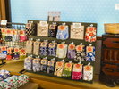 売店*和柄がかわいい旅靴下。旅の記念にどうぞ♪