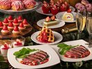 <2/14〜5/31>夕食ビュッフェにていちごスイーツをお楽しみいただけます。