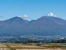 北側に臨む浅間山