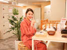 女性脱衣所 セルフエステコーナー
