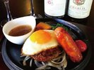 夕食提携店:紅屋 紅屋ハンバーグ&イベリコ豚の炙りソーセージ