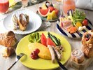 心ほぐれる朝食を