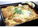 そば処そば扇で大人気の【カツ重』