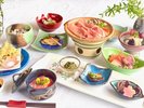旭川産ブランド笹豚の陶板焼き