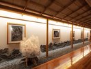 山水の湯前 館内展示