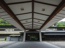 山水閣 玄関
