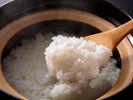 【コシヒカリ】大吉の朝食の主役は「ご飯」。粒の立った甘い自家製コシヒカリ米の美味しさに舌鼓!