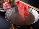 【黒毛和牛】黒毛和牛のしゃぶしゃぶはトロける美味しさです。