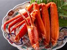 【香住ガニ】春と秋は香住ガニの季節。旨味を閉じ込めた茹でガニをどうぞ。