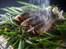 【天然鮎】矢田川で釣った天然鮎の塩焼き