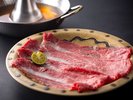 【但馬玄しゃぶしゃぶ】但馬牛の王様である「但馬玄」は融点が低くトロける味わい