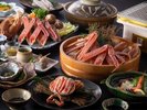 【冬・蟹の本場の香住で美食冬旅】炭火で焼き蟹・鍋・蟹の天婦羅などを味わう!