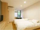 竹の間/和洋室 standard twin/お部屋は全5タイプでご指定はご連絡下さい。