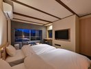 白樺の間/温泉付き和洋室ツイン/5室あり部屋割りはランダムです。部屋指定はお知らせ下さい。