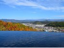 【飛騨高山温泉一号泉 天望の湯(てんぼうのゆ)】温泉棟7階 インフィニティバス ※秋のイメージ画像