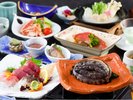 夕食一例|チョイスプラン(アワビの酒蒸し)