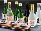 地酒(日本酒)も各種ご用意!旬の海鮮会席料理との相性も抜群