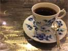 ハンドドリップで1杯ずつ丁寧に入れられた自慢のコーヒー