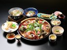 *【おわら会席】風の盆観賞会日専用お食事一例※画像の刺身は3人前