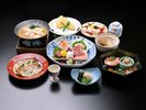 *【おわら会席】24年冬のお食事一例