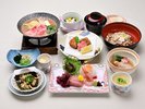 *【ゆうゆう会席】25年冬のお食事一例